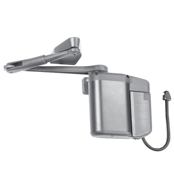 Kit includes ADAEZ PRO Door Operator, Two Narrow Style Push Buttons, Pull Side Regular Arm, Aluminum